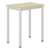 Table Carélie 70x50cm fixe strat coq oeuf chants alaisés - Mobidecor thumbnail image 2