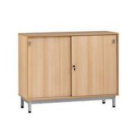 Meuble bas Bip Bop portes coulissantes - Mobidecor - Image 2