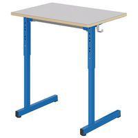 Table Gange 70x50cm fixe régl. T3 à T6 strat. Ch. alaisés - Mobidecor - Image 3