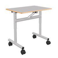 Table 70x50cm rabattable régl. T3 à T6 strat. ch. alaisés - Mobidecor - Image 2