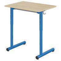 Table Tage réglable 70x50cm T3 à T6 méla. chants polypro. - Mobidecor - Image 3