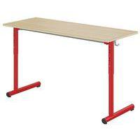 Table Tage réglable 130x50cm T3 à T6 strat ch. alaisés - Mobidecor thumbnail image 3