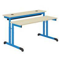 Table info Hubbe prof 70 cm rég. T3 à T7  stra polypro - Mobidecor