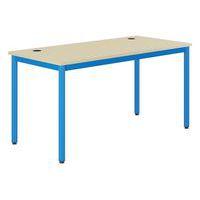 Table Info prof 70 cm T6 passe câble méla. chants polypro - Mobidecor - Image 3