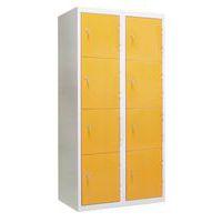 Armoire non visitable 8 cases - jaune - Image principale