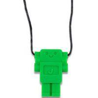 Collier à mastiquer robot vert