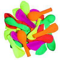 Sachet de 25 ballons baudruche fluos Ø22 cm - Image principale