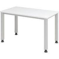 Bureau droit pieds carrés 120 cm - Hammerbacher - Image principale