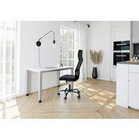 Bureau droit pieds carrés 120 cm Chêne thumbnail image 2