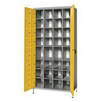 Armoire de stockage 32 téléphones/tablettes Gris/Jaune - Manutan Expert thumbnail image 3