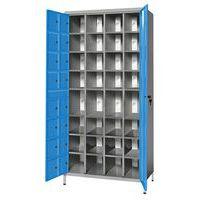 Armoire de stockage 32 téléphones/tablettes Gris/Bleu - Manutan Expert thumbnail image 4