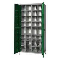 Armoire de stockage 32 téléphones/tablettes Gris/Vert - Manutan Expert thumbnail image 3