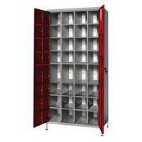 Armoire de stockage 32 téléphones/tablettes Gris/Rouge - Manutan Expert thumbnail image 2