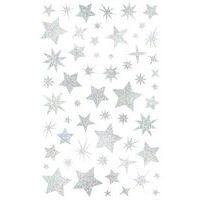 Lot 1020 gommettes holographiques étoiles - Maildor