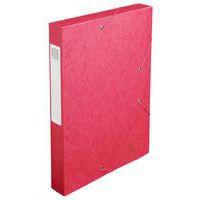 Chemise élastiques rabats 24,5x32,5x4cm carte lustrée rouge thumbnail image 4
