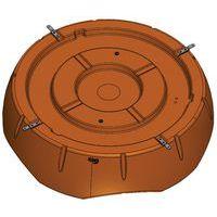 Kit de fixation 4 platines inox pour banquette Connexio Duo 2 places - Image 3