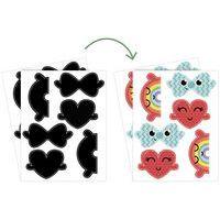 Pack 12 gommettes thermosensibles - Loolipo