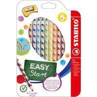 Etui 12 crayons de couleur EASYcolors + 1 taille-crayon - Stabilo thumbnail image 5