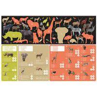 Puzzle géant animaux de la savane en danger 200 pièces thumbnail image 4