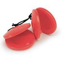 Castagnettes rondes en plastique (la paire) - Image principale