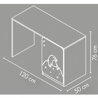 Bureau droit 1 porte thumbnail image 2