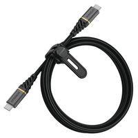 Câble Premium tressé et renforcé USB-A à USB-C 2m noir - Image principale