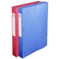 Chemise élastiques rabats 24,5x32,5cm dos 4cm carte lustrée- Exacompta - Image principale