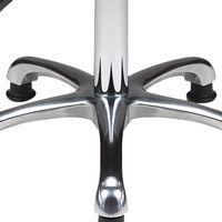 Chaise technique Fipu H 53,5 à 78,5 cm sur patins - noir/chrome thumbnail image 3