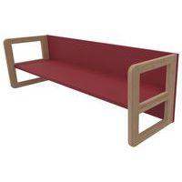 Banc réversible Filou T00 T0 T3 rouge cerise - Image 2