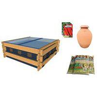 Pack complet : potager au sol - terreau - Ollas - graines Carre Serre - Image principale