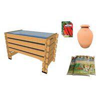 Pack complet : potager 0.5m Carre Serre - Image principale
