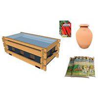 Pack complet : potager au sol - terreau - Ollas - graines Carre Serre - Image 3