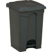 Poubelle plastique agroalimentaire 70 L gris - Image principale