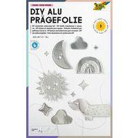 Papier gravure 70µ, à repousser argent 18,5x29,5cm (lot de 3) - Image principale