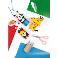 Pochette 10 feuilles assorties lissé gommé vitrail 18,5 x 30 cm thumbnail image 2