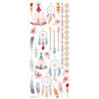 Ensemble 5 feuilles de stickers thèmes variés humoristique - Image 4