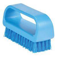 Lot de 10 Brosse à ongles, 95 mm, medium, bleu thumbnail image 3