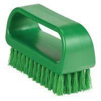 Lot de 10 Brosse à ongles, 95 mm, medium, vert thumbnail image 3