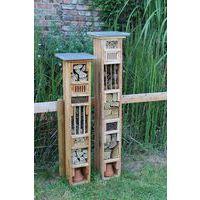 Tour hotel à insectes toiture plate Carre Serre - Image 3