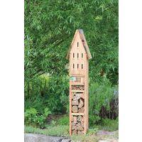 Tour hotel à insectes toiture pointue Carre Serre - Image 3