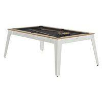 Billard Steel cadre chêne sablé - pieds blancs Rene Pierre thumbnail image 3