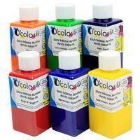 Encre de Chine couleurs assorties 6x100ml - O-Color