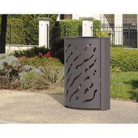 Poubelle Venise 120 L galva - gris procity - Image 2