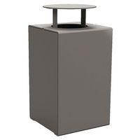 Poubelle Kub 120 L  avec couvercle - gris procity - Image principale