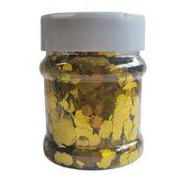Paillettes Nid D'abeille 100g or en pot plastique - Image principale