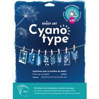 Pack de 30 feuilles cyanotype pré imprégnées A4 - Image principale