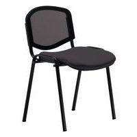 Lot de 2 chaises Technic dossier résille assise tissu M1 Sokoa thumbnail image 3
