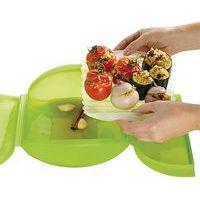 Papillote en silicone Verte + grille - 3/4 personnes - Lekue thumbnail image 2