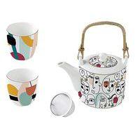 Coffret Théière + 2 gobelets Modernism - Coffee Mania - Easy Life - Image 4