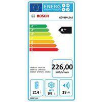Réfrigérateur combiné 308L BOSCH - KGV36VLEAS thumbnail image 2